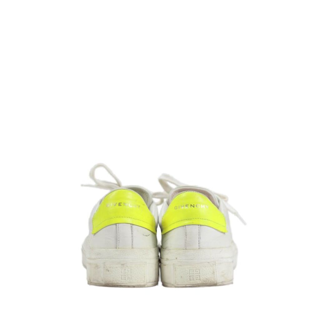 Givenchy Womens Leather City Sport Lace-Up Casual Sneakers White Size 7.5 - Picture 3 of 9